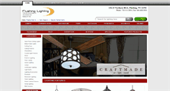 Desktop Screenshot of flushinglighting.com